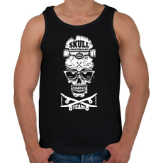 PRINTFASHION Skate team - Férfi atléta - Fekete