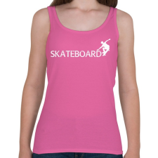 PRINTFASHION Skateboard - Női atléta - Rózsaszín női trikó