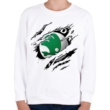 PRINTFASHION Skoda - Gyerek pulóver - Fehér gyerek pulóver, kardigán