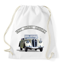 PRINTFASHION Skodás csoda - Sportzsák, Tornazsák - Fehér tornazsák