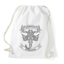 PRINTFASHION Skorpió  - Sportzsák, Tornazsák - Fehér tornazsák