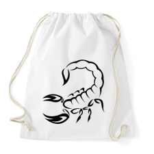 PRINTFASHION Skorpió  - Sportzsák, Tornazsák - Fehér tornazsák