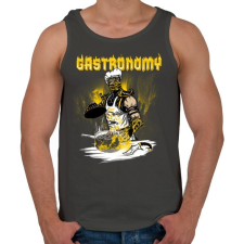 PRINTFASHION Skorpió szakács - Férfi atléta - Sötétszürke atléta, trikó