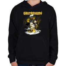 PRINTFASHION Skorpió szakács - Gyerek kapucnis pulóver - Fekete gyerek pulóver, kardigán