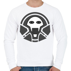 PRINTFASHION skull_1 - Férfi pulóver - Fehér