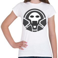 PRINTFASHION skull_1 - Női póló - Fehér