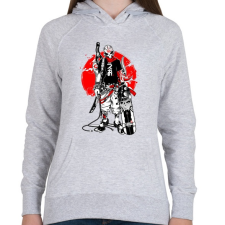PRINTFASHION Skull Punk Teneeger - Női kapucnis pulóver - Sport szürke női pulóver, kardigán