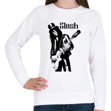 PRINTFASHION slash - Női pulóver - Fehér női pulóver, kardigán