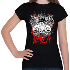 PRINTFASHION SLAYER metal band - Női póló - Fekete női póló