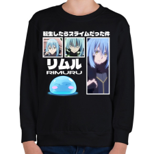 PRINTFASHION Slime Rimuru - Gyerek pulóver - Fekete gyerek pulóver, kardigán
