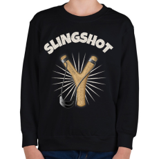 PRINTFASHION SLINGSHOT - Gyerek pulóver - Fekete