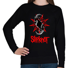 PRINTFASHION slipknot2 - Női pulóver - Fekete női pulóver, kardigán