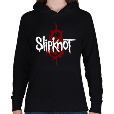 PRINTFASHION Slipknot - Női kapucnis pulóver - Fekete