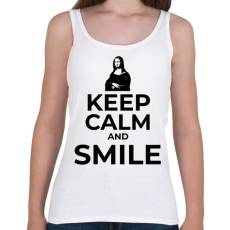 PRINTFASHION SMILE - Női atléta - Fehér