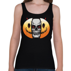 PRINTFASHION Smile - Női atléta - Fekete