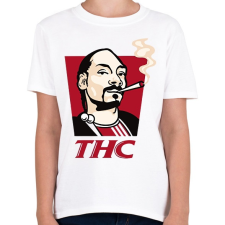 PRINTFASHION Snoop THC Dogg - Gyerek póló - Fehér gyerek póló