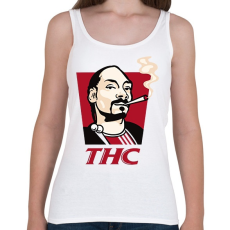 PRINTFASHION Snoop THC Dogg - Női atléta - Fehér