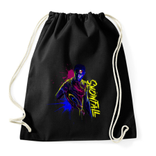 PRINTFASHION Snowfall - Sportzsák, Tornazsák - Fekete tornazsák