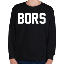 PRINTFASHION Só Bors páros 1 - Gyerek pulóver - Fekete gyerek pulóver, kardigán