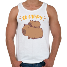 PRINTFASHION So cappy - Férfi atléta - Fehér