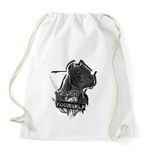 PRINTFASHION soha ne veszítsd el önmagad - Sportzsák, Tornazsák - Fehér tornazsák