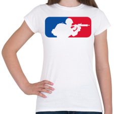 PRINTFASHION Soldier - Női póló - Fehér női póló