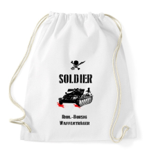 PRINTFASHION SOLDIER-rhm - Sportzsák, Tornazsák - Fehér tornazsák