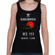 PRINTFASHION SOLDIER-WZ111 - Női atléta - Fekete