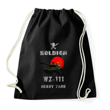 PRINTFASHION SOLDIER-WZ111 - Sportzsák, Tornazsák - Fekete tornazsák