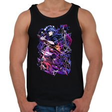 PRINTFASHION Solo Leveling Anime - Férfi atléta - Fekete atléta, trikó
