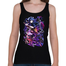 PRINTFASHION Solo Leveling Anime - Női atléta - Fekete