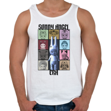 PRINTFASHION Sonny Angel Era - Férfi atléta - Fehér
