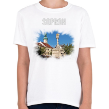 PRINTFASHION Sopron - Gyerek póló - Fehér gyerek póló