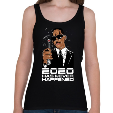 PRINTFASHION Sötét Zsaruk 2020 - Női atléta - Fekete