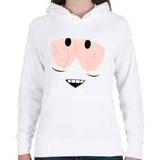 PRINTFASHION South Park  - Női kapucnis pulóver - Fehér