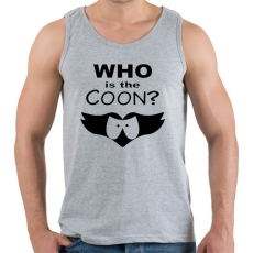 PRINTFASHION south park - who is the coon - Férfi atléta - Sport szürke