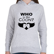 PRINTFASHION south park - who is the coon - Női kapucnis pulóver - Sport szürke