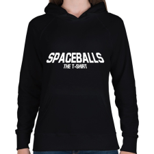PRINTFASHION Spaceballs - Női kapucnis pulóver - Fekete női pulóver, kardigán