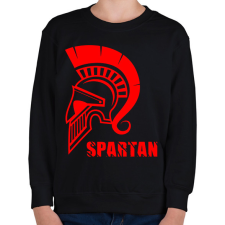 PRINTFASHION spartan - Gyerek pulóver - Fekete gyerek pulóver, kardigán