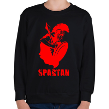 PRINTFASHION spartan - Gyerek pulóver - Fekete gyerek pulóver, kardigán