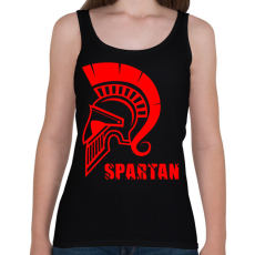 PRINTFASHION spartan - Női atléta - Fekete