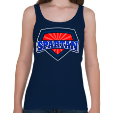 PRINTFASHION SPARTAN - Női atléta - Sötétkék