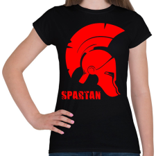 PRINTFASHION spartan - Női póló - Fekete női póló