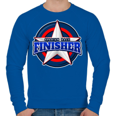 PRINTFASHION SPARTAN RACE FINISHER - Férfi pulóver - Királykék