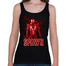 PRINTFASHION spawn - Női atléta - Fekete