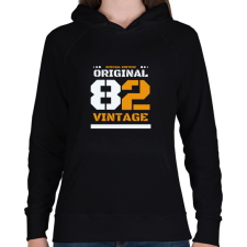 PRINTFASHION Special edition original 82 - Női kapucnis pulóver - Fekete női pulóver, kardigán