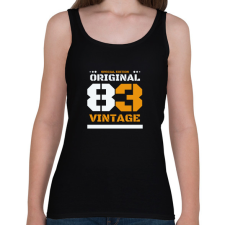 PRINTFASHION Special edition original 83 - Női atléta - Fekete női trikó