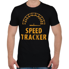 PRINTFASHION speed tracker - Férfi póló - Fekete férfi póló