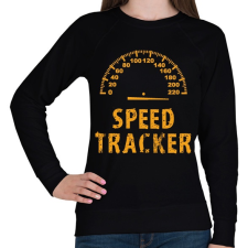 PRINTFASHION speed tracker - Női pulóver - Fekete női pulóver, kardigán