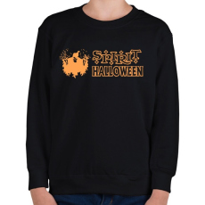 PRINTFASHION Spirit Halloween - Gyerek pulóver - Fekete